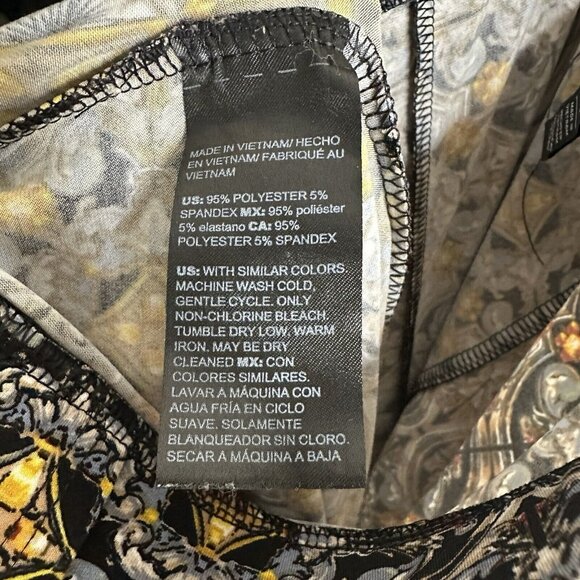 White House Black Market Floral Wide Leg Pants - Picture 10 of 11